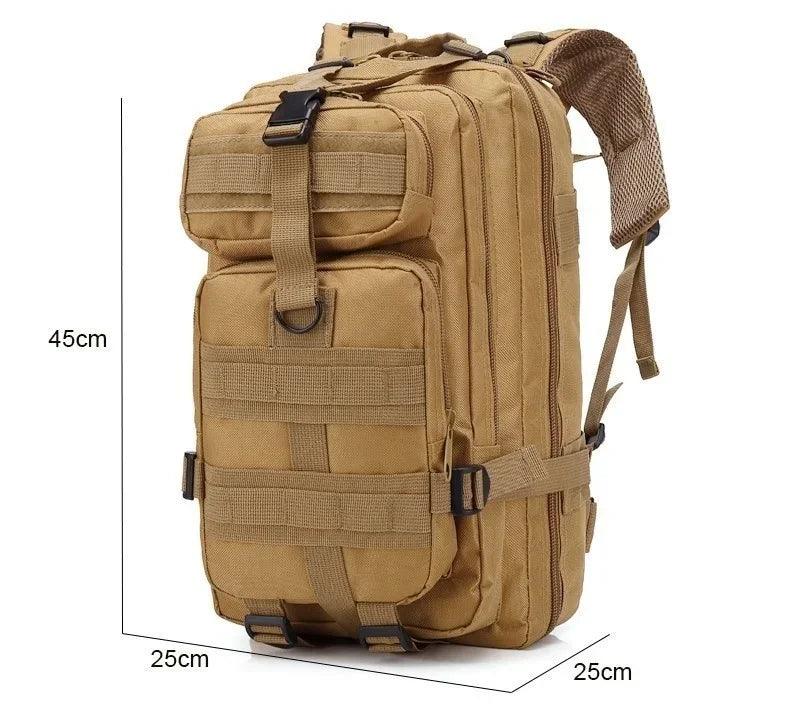 30/50L Tactical Durable Outdoor Assault Hiking, Trekking & Hunting Backpack - JVMCL