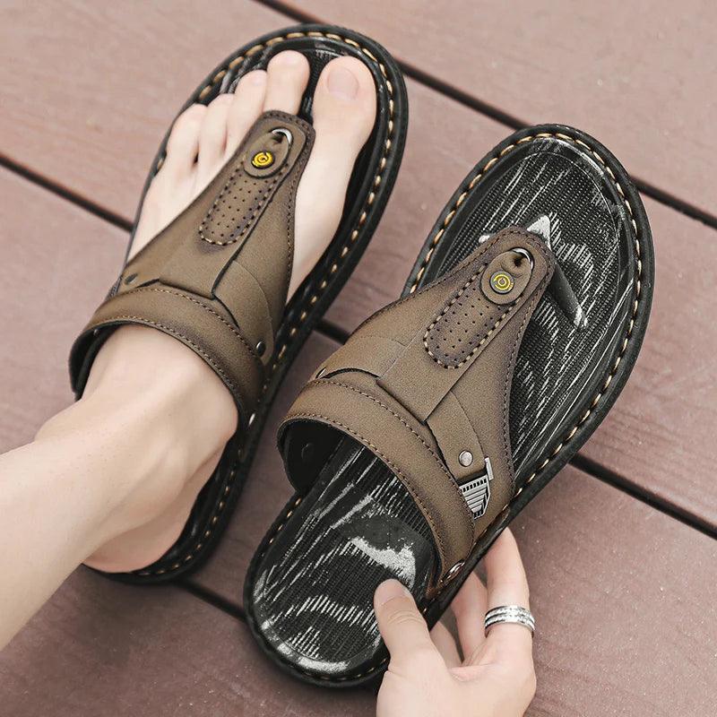 Comfort and Timele Summer Luxury Outdoor Men Beach Comfortable Men's Sandals Flip flop - JVMCL