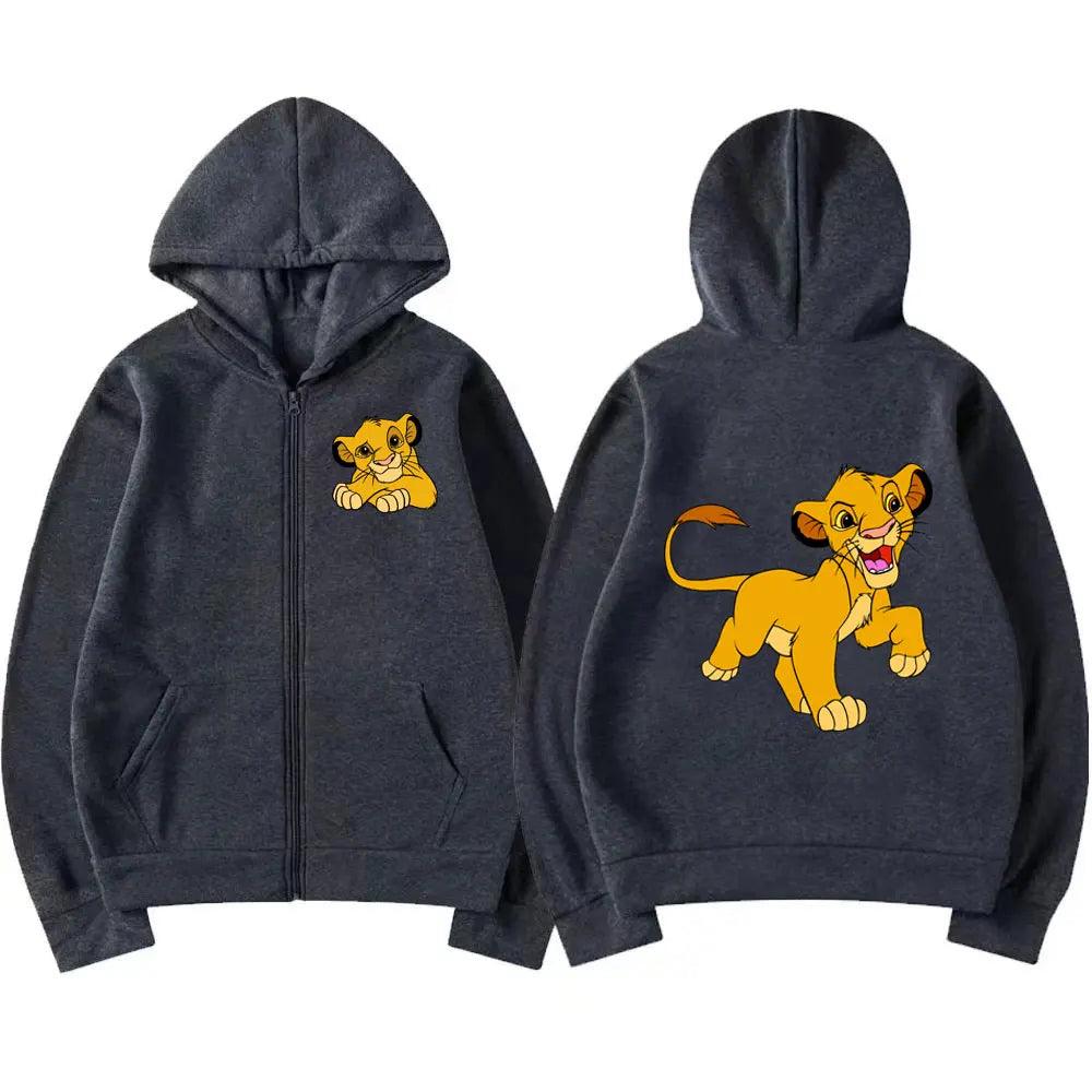 Zipper Hoodie – Oversized Unisex Anime Sweatshirt for Men & Women - JVMCL