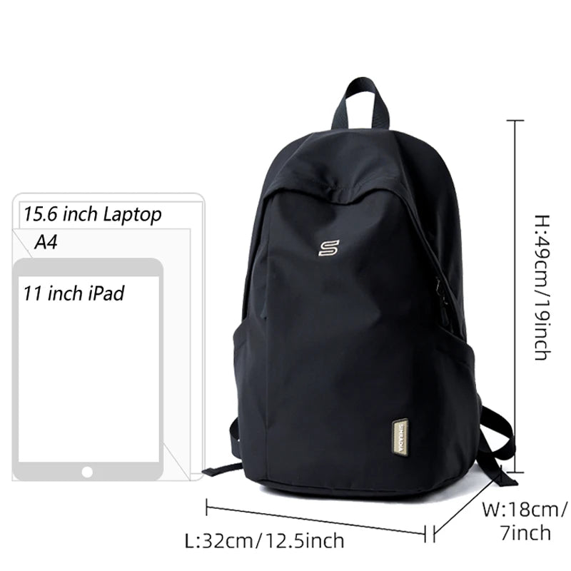 Lightweight 15.6-inch Laptop Backpack – 30L Waterproof Oxford Travel Sports Bag - JVMCL