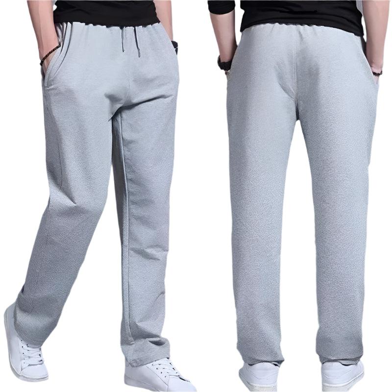 Spring Autumn Sportswear Knit Tracksuit Sports Oversize Wide Leg Joggers Sweatpants - JVMCL