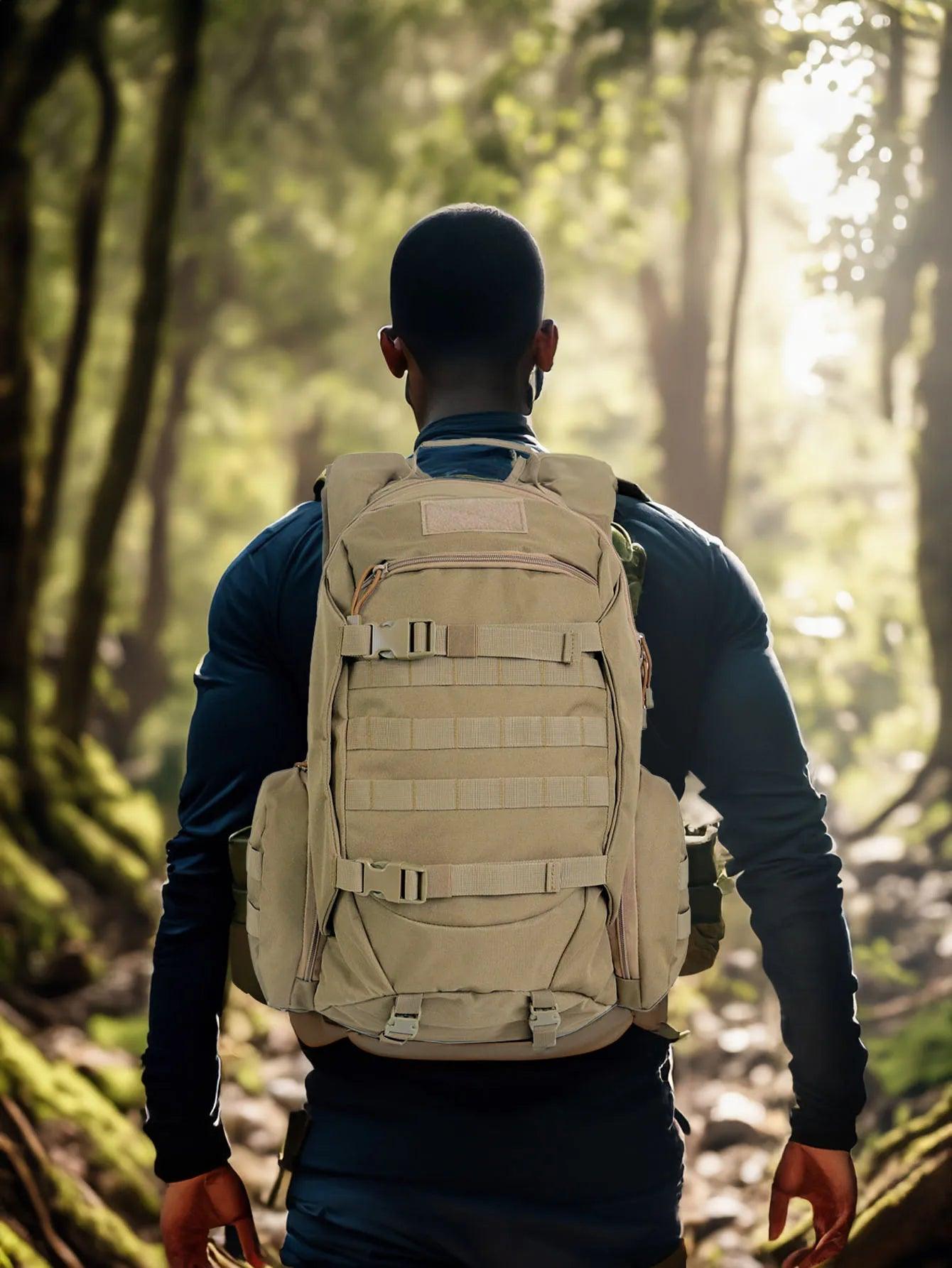 45L Waterproof Tactical Backpack – Hunting, Fishing, Hiking, and Camping Rucksack - JVMCL