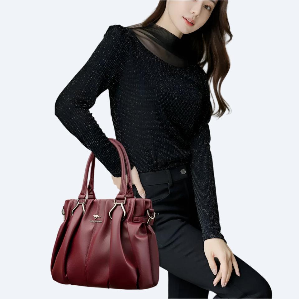 Luxury Soft Leather Casual Tote Bag – High-Quality Designer Handbag for Women - JVMCL