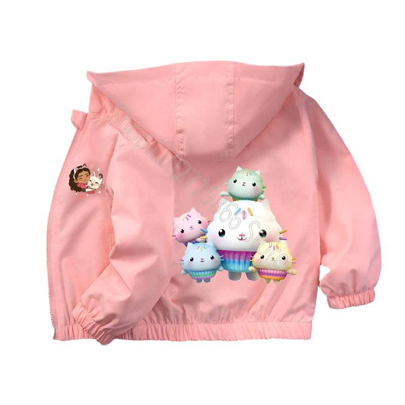 Adorable Lightweight Spring & Autumn Print Jacket Coat for Kids - JVMCL