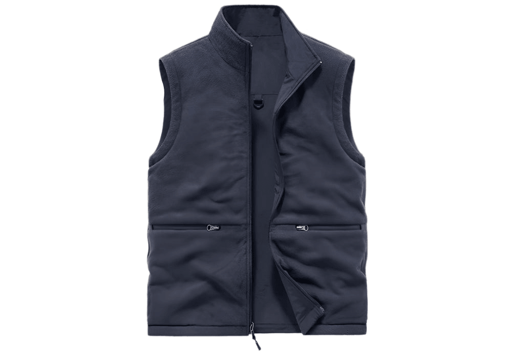 Men's Multi-Pocket Vest - Casual Outdoor Windproof Waterproof Sleeveless Jacket - JVMCL