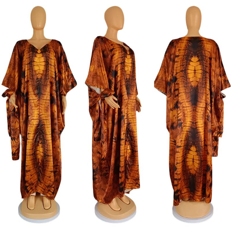 African Maxi Women Dress –Elegant Dashiki & Ankara-Inspired Traditional Clothing - JVMCL