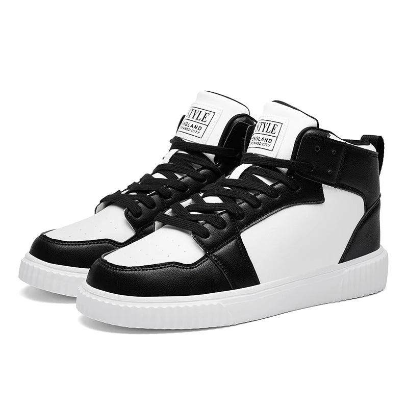 Fashion Stylish & Comfortable High-TopLeather Sports Sneakers Shoes for Men - JVMCL