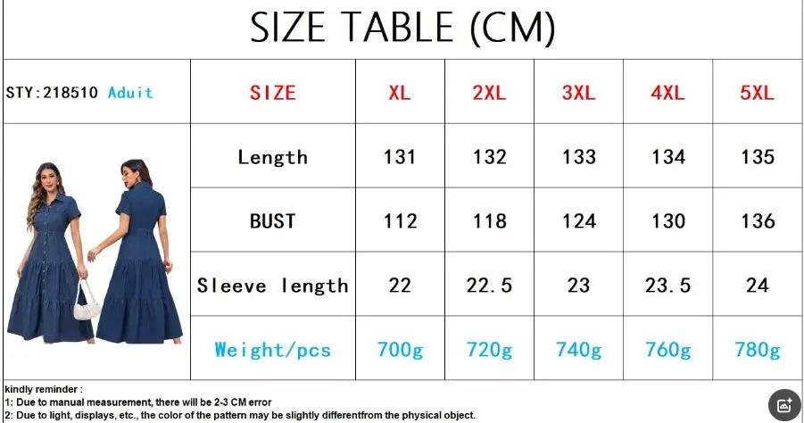 Short Sleeves Turn-Down Neckline Women’s High-Quality Denim Hollow-Out Dress - JVMCL