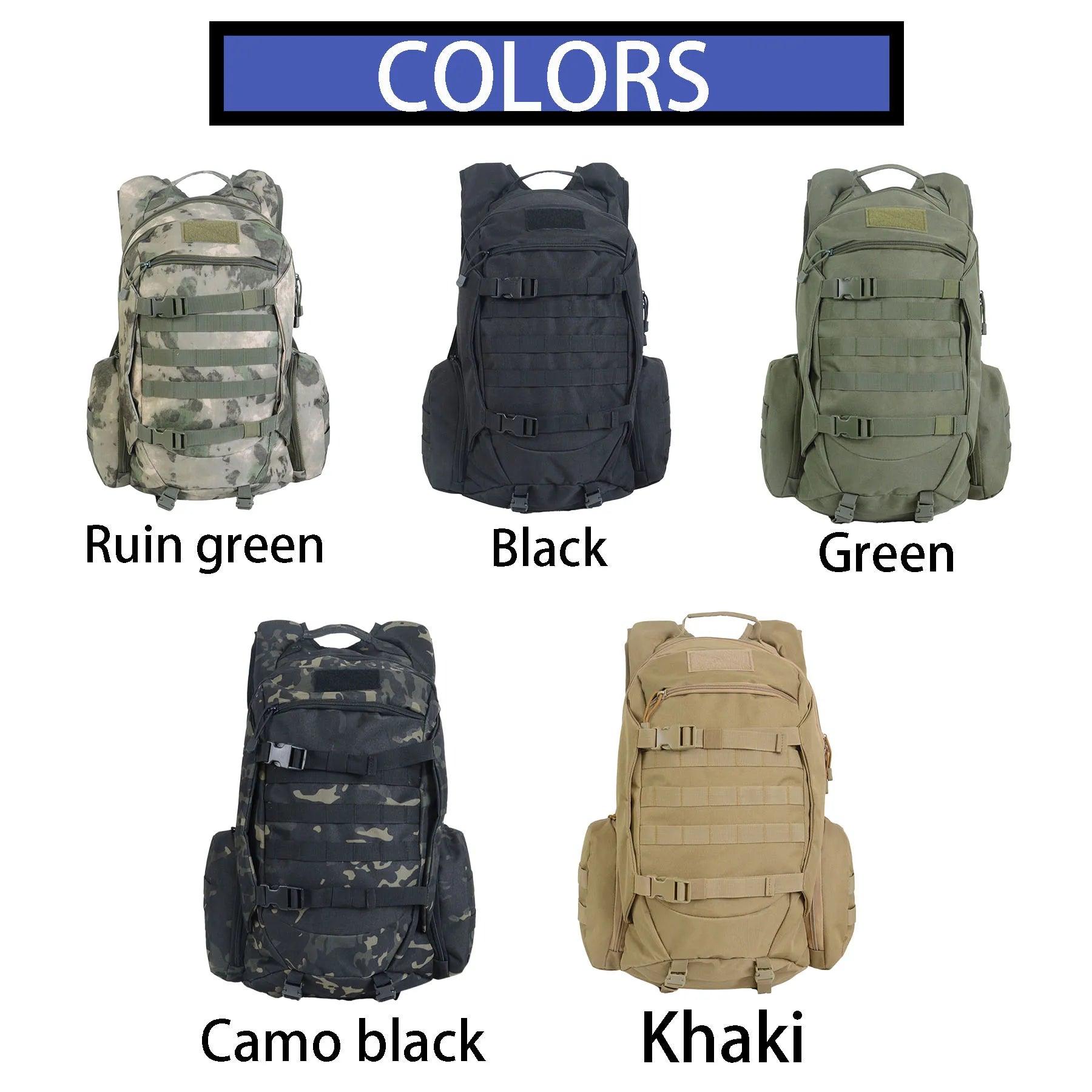 45L Waterproof Tactical Backpack – Hunting, Fishing, Hiking, and Camping Rucksack - JVMCL