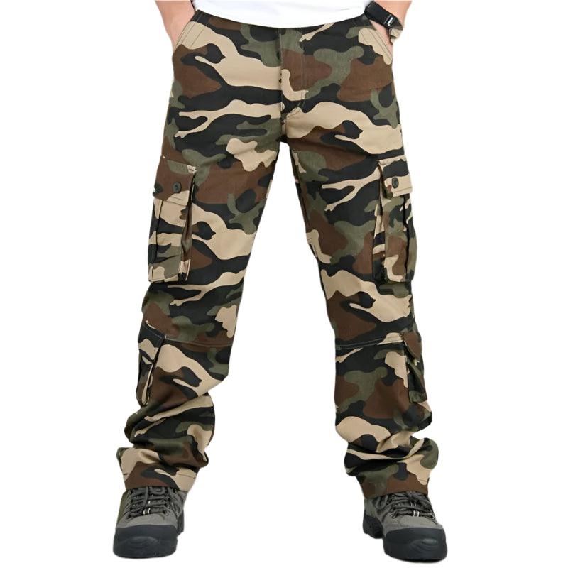 Casual Cotton Multi-Pocket Combat Overalls –Hip Hop Military Army Trousers - JVMCL