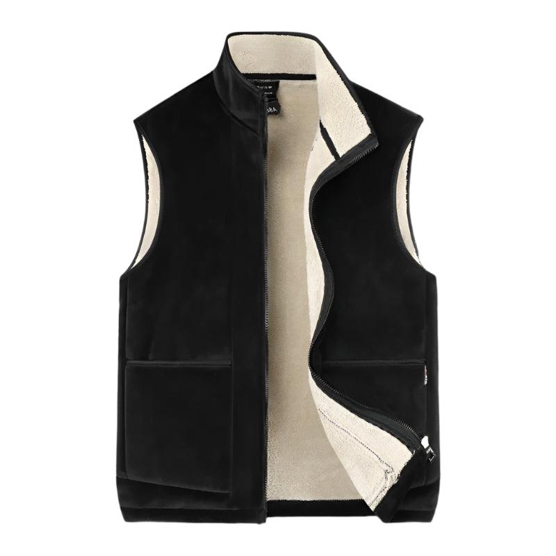 Sleeveless Fleece Warm Thick Waistcoats Outwear Thermal Softshell Vests Jacket - JVMCL