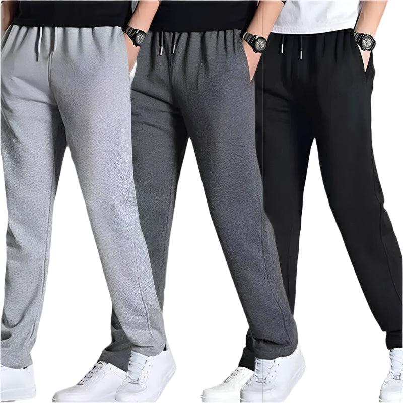 Spring Autumn Sportswear Knit Tracksuit Sports Oversize Wide Leg Joggers Sweatpants - JVMCL