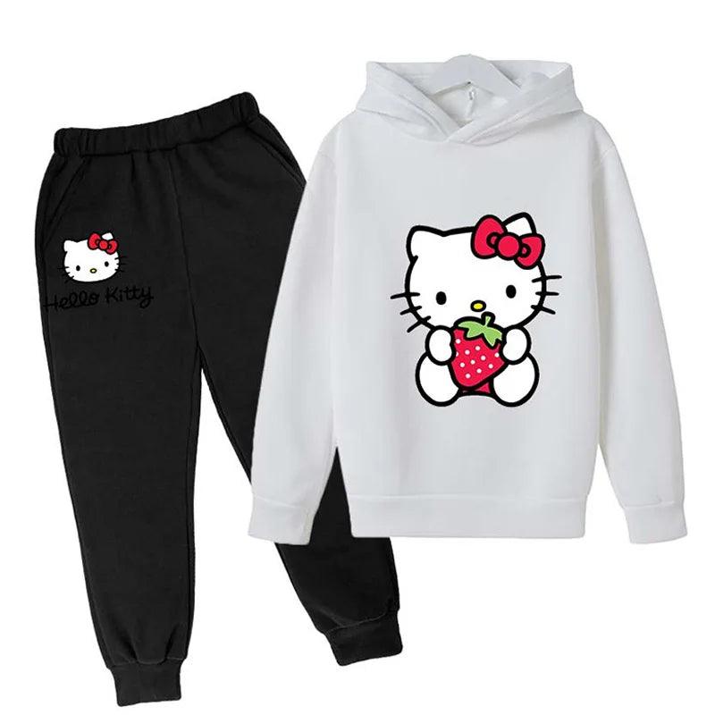 One Piece Cozy Kids' Anime LEGO Autumn & Winter Sweatshirt & Pullover Hoodie Set - JVMCL