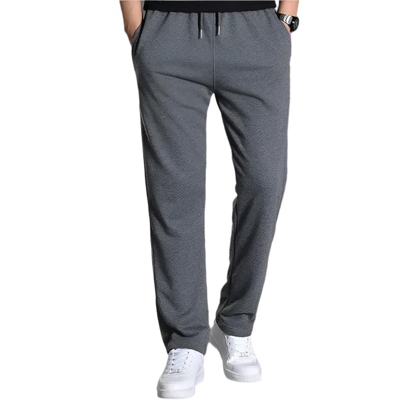 Spring Autumn Sportswear Knit Tracksuit Sports Oversize Wide Leg Joggers Sweatpants - JVMCL