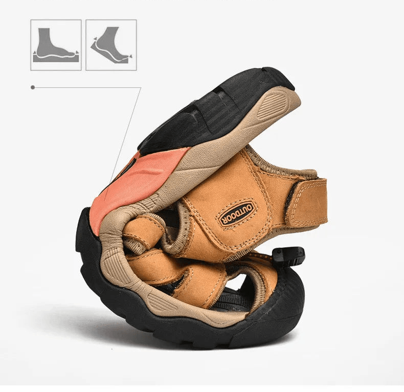 Non-Slip Casual Classic Breathable Comfort, Style, and Durable Beach Outdoor Sandals - JVMCL