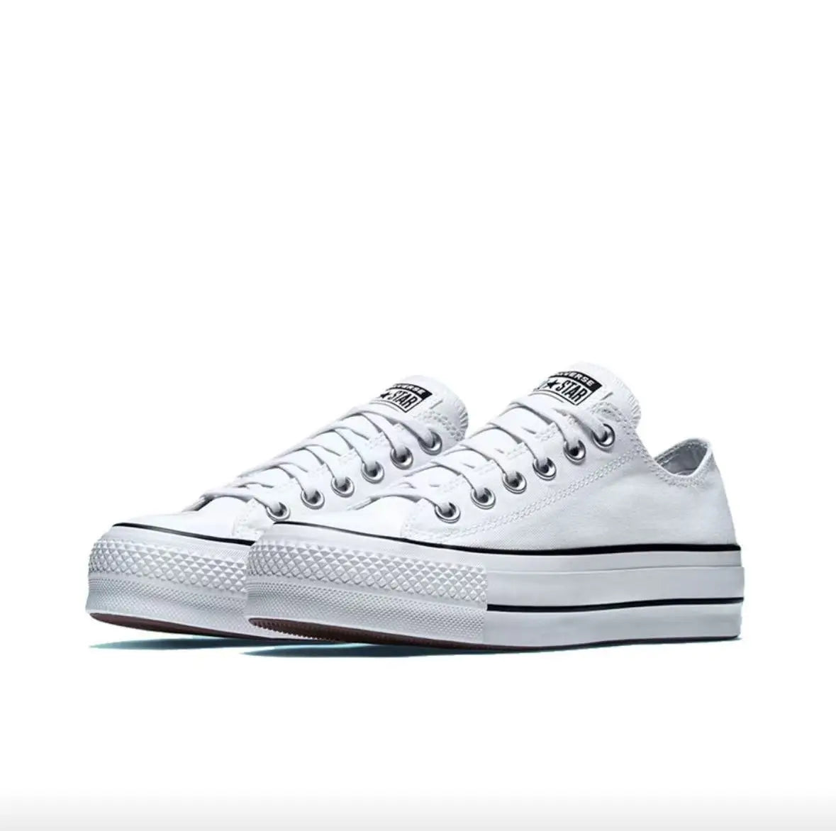 Modern Twist Chuck Taylor Converse All Star Platform Classic Skateboarding Shoes