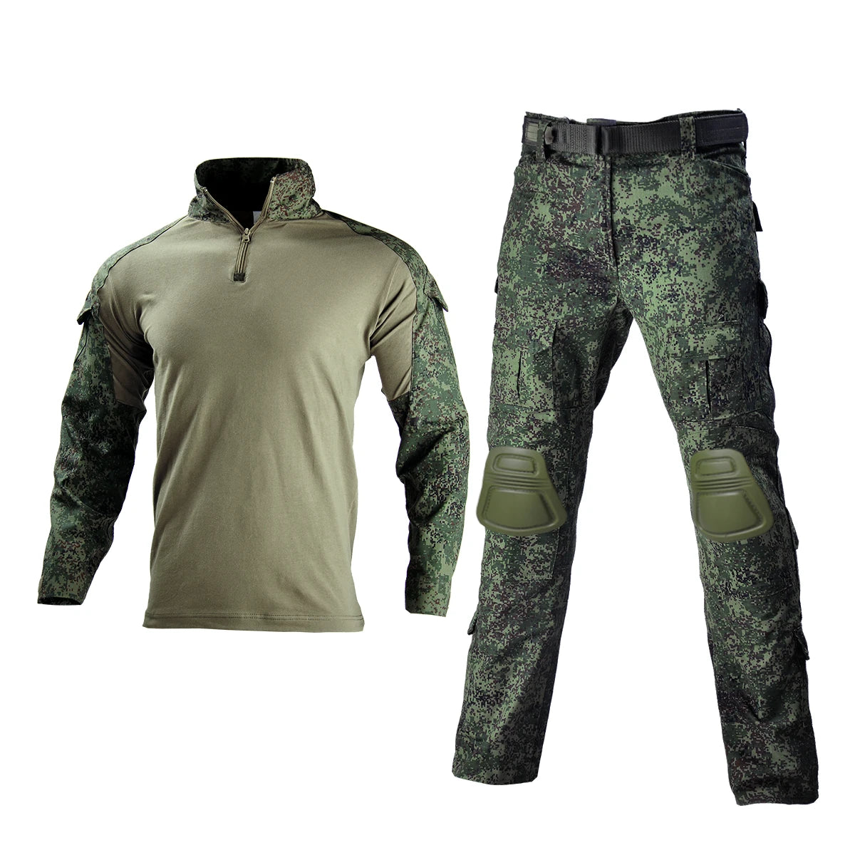 Tactical Outdoor Airsoft   Uniform Shirt & Pants Suit Set