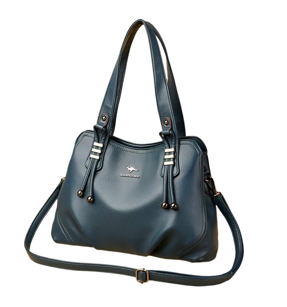 High-Quality Luxury 3-Layer Soft Leather Shoulder & Crossbody Designer Handbag - JVMCL