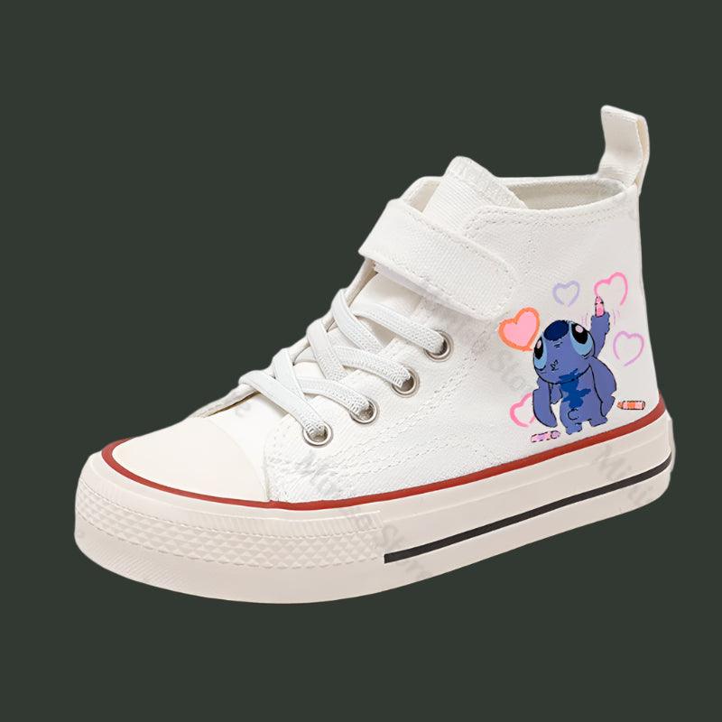 High-Top Canvas Shoes for Kids - Comfortable Sport Shoes - JVMCL