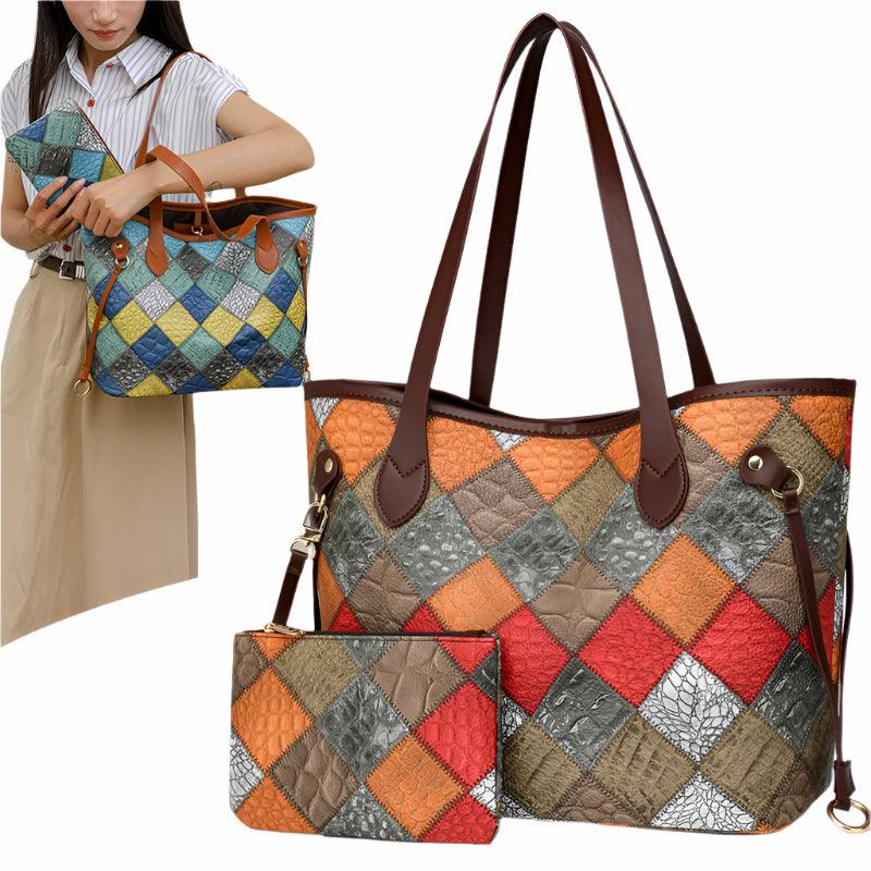 Two-in-One Korean Trendy Large-Capacity Tote – Effortless Style & Practicality - JVMCL