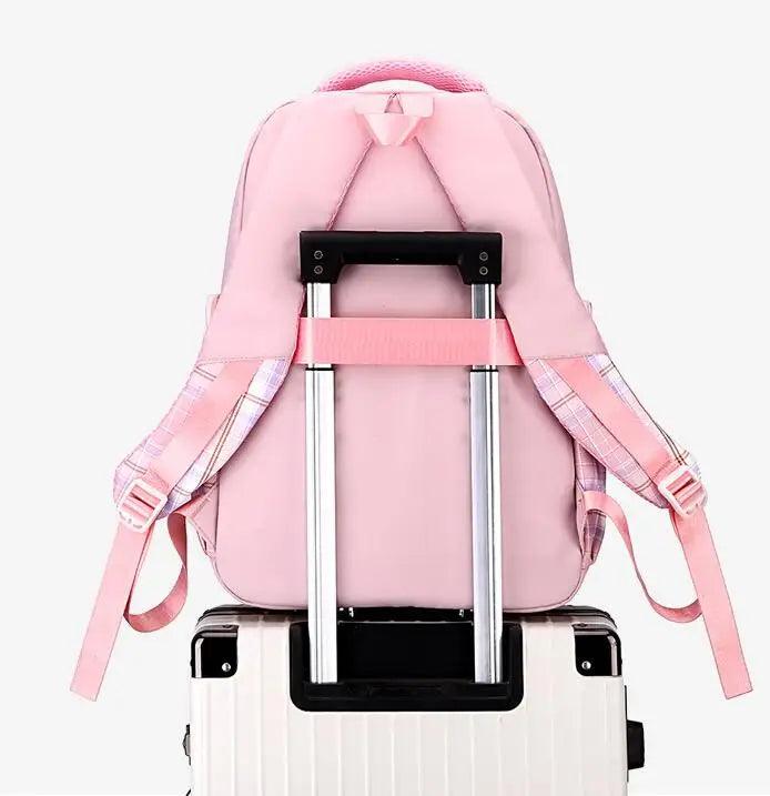 Cute Hello Kitty Backpack for Teenager Children Rucksack Women Casual School Bag - JVMCL