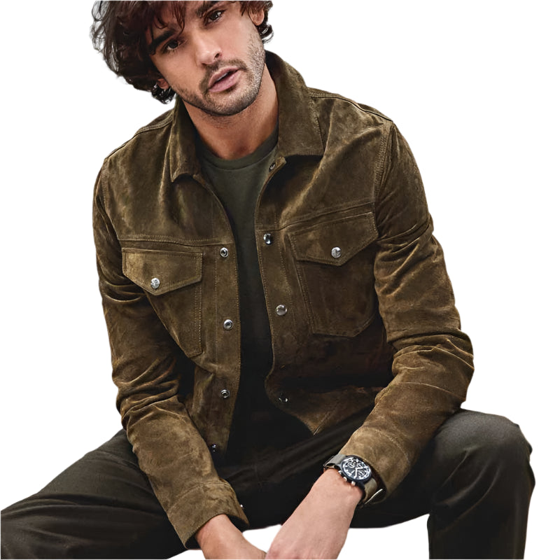 Men’s Vintage Slim Corduroy Jacket – Timeless Streetwear for Effortless Style