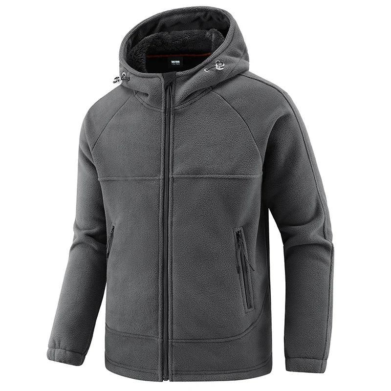 Men's Tactical Fleece Jacket - Casual Windproof Outwear Winter Climbing Jackets - JVMCL