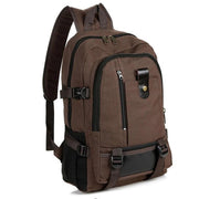 Large Capacity Camping, Hiking, Travel Sport Male Canvas Backpack - JVMCL