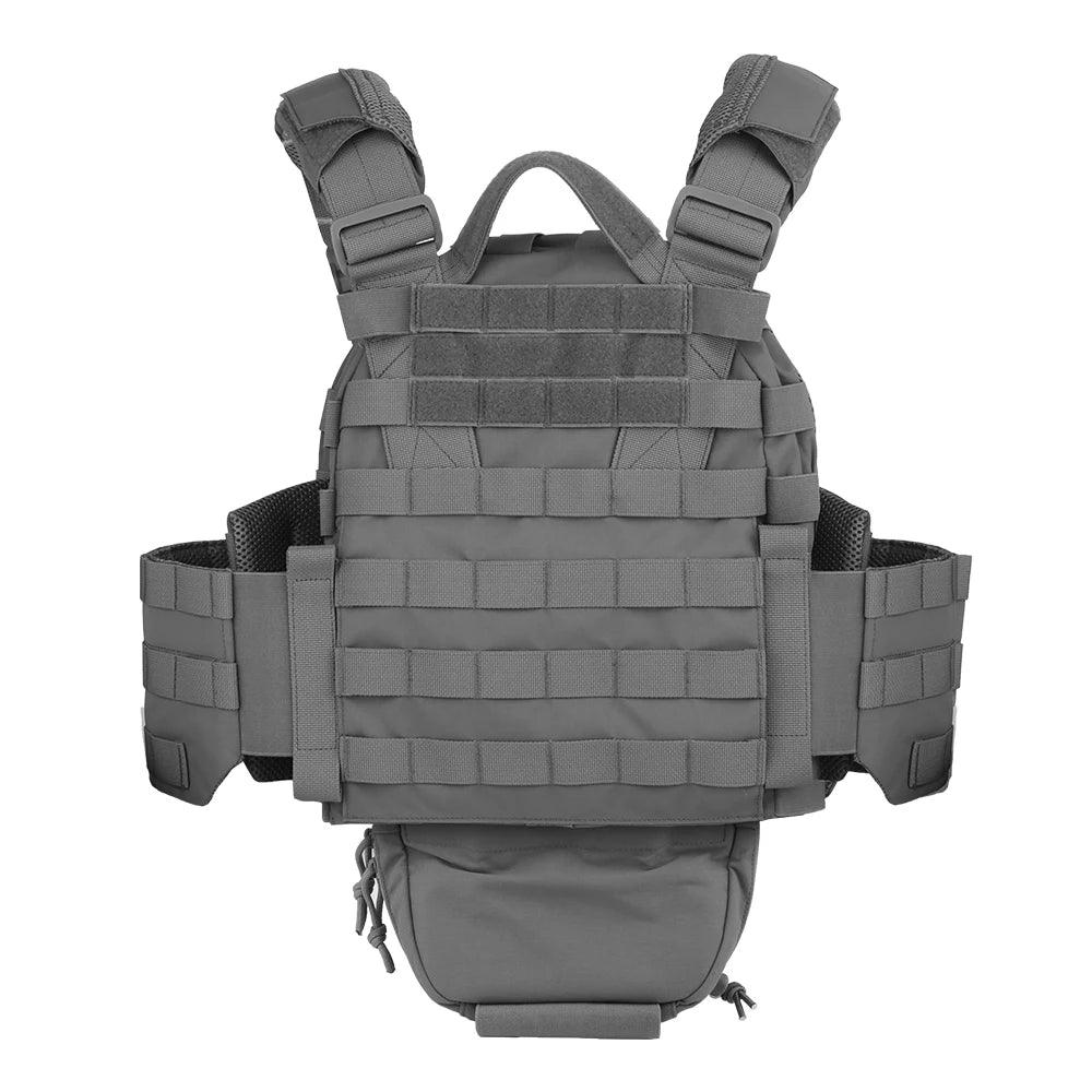 Quick Release MOLLE Plate Carrier for Airsoft, Hunting & Tactical Vest - JVMCL