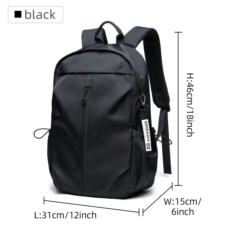 Lightweight 15.6-inch Laptop Backpack – 30L Waterproof Oxford Travel Sports Bag - JVMCL