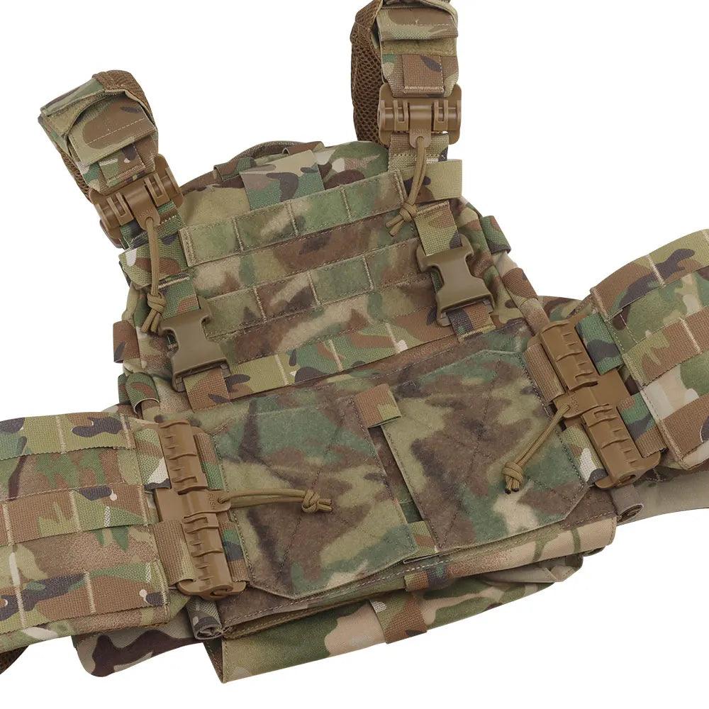 Quick Release MOLLE Plate Carrier for Airsoft, Hunting & Tactical Vest - JVMCL