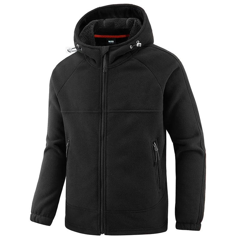 Men's Tactical Fleece Jacket - Casual Windproof Outwear Winter Climbing Jackets - JVMCL