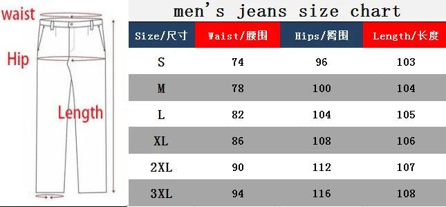 Men's Business Casual Stretch Denim Jeans – Comfortable & Stylish for Daily Wear - JVMCL