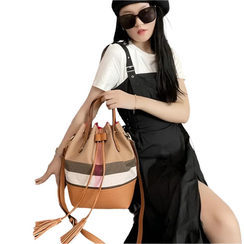 Luxury Versatile Bag for Women – Tassel Decor Shoulder & Crossbody Travel Bag - JVMCL