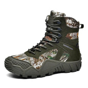 Men's Camouflage Waterproof Hiking Boots – Winter Trekking Sneakers - JVMCL