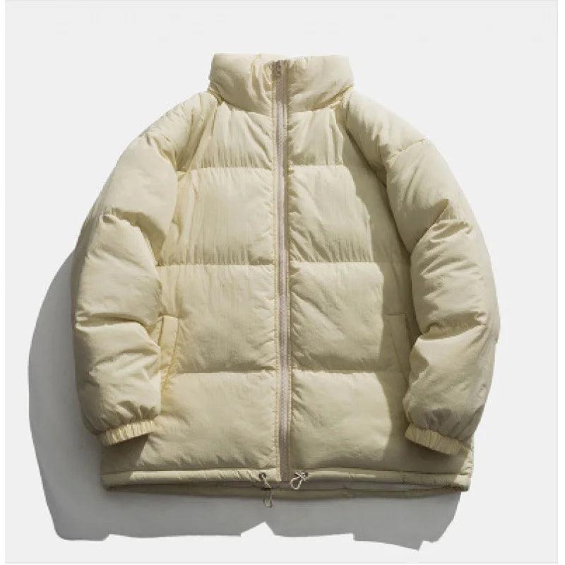 Thick Quilted Daily Casual Wear Winter Fall Oversize Men's Puffer Jacket Coat - JVMCL