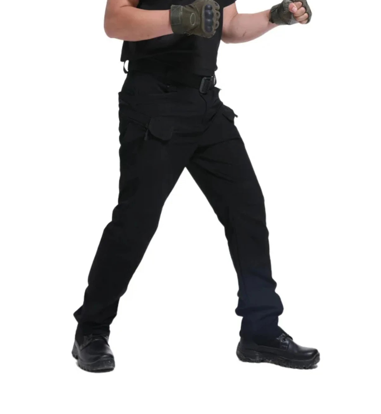 Men’s SWAT Style Stretch Flexible Cotton  Tactical Cargo Pants