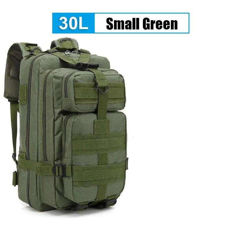 Tactical Waterproof Outdoor Backpack –Multifunctional Hiking, Camping, Travel Bag - JVMCL