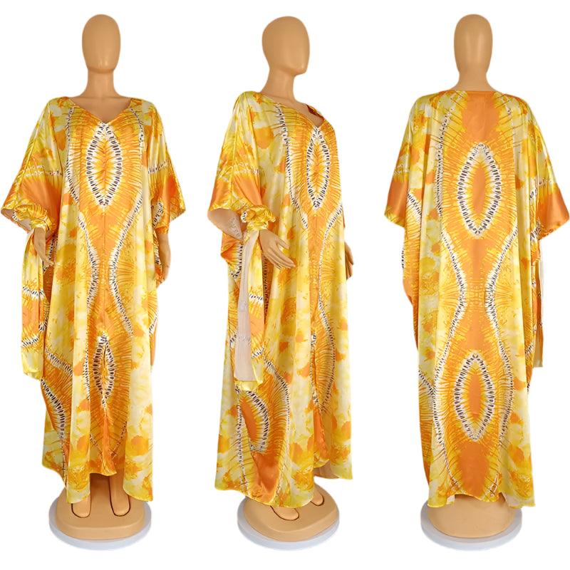 African Maxi Women Dress –Elegant Dashiki & Ankara-Inspired Traditional Clothing - JVMCL