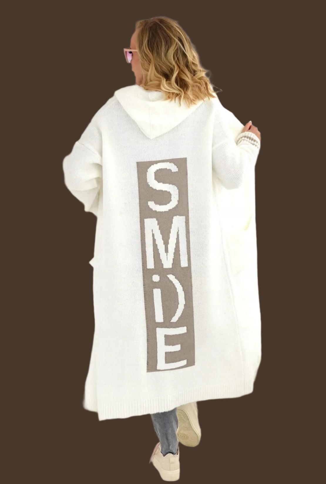 Maxi Soft Loose Long Knitted Hooded Cardigan Sweater Coat for Women - JVMCL