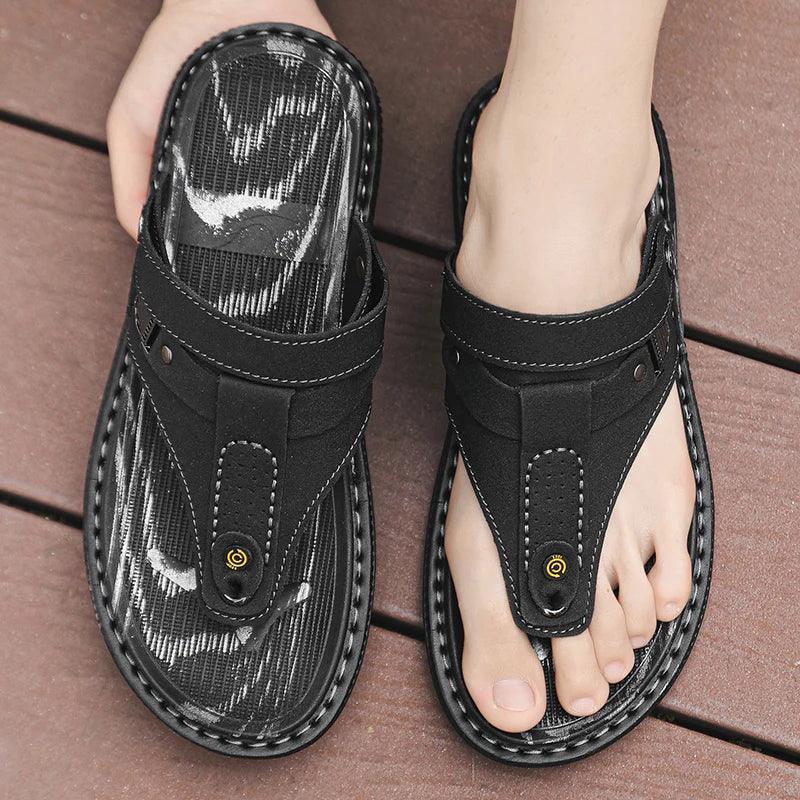 Comfort and Timele Summer Luxury Outdoor Men Beach Comfortable Men's Sandals Flip flop - JVMCL