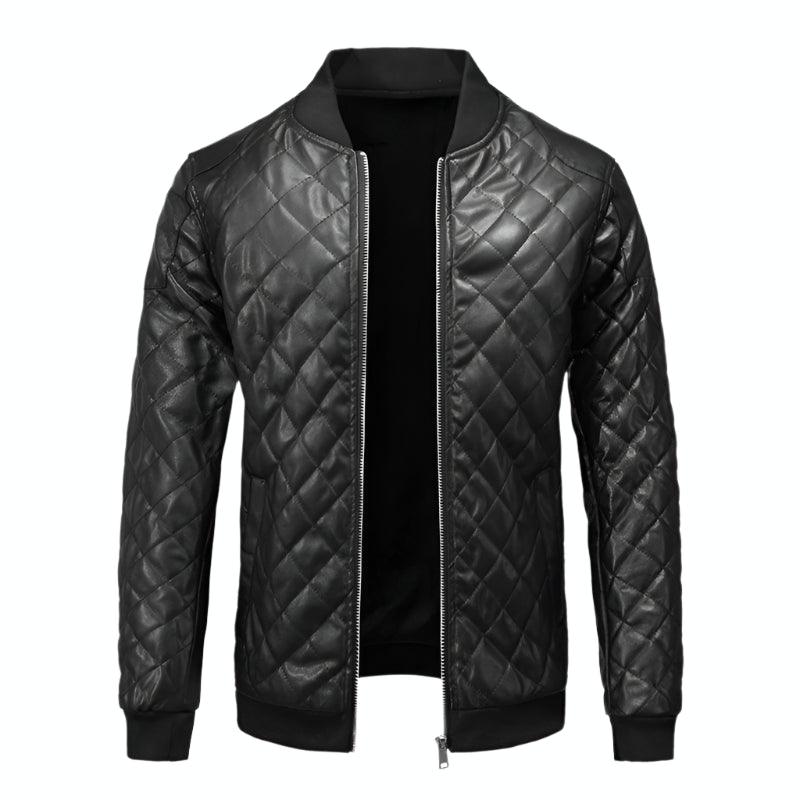 Maxulla Winter Men's PU Leather Jackets - Fashion Hip-Hop Motorcycle Streetwear Leather Coats - JVMCL