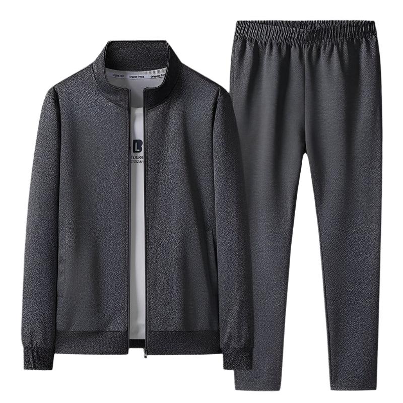 Men's Casual Sports Tracksuit Set - Running Jogger Gym Suit with Jacket & Pants - JVMCL