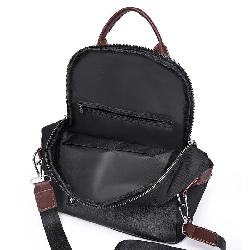 Anti-Theft Vintage PU Leather Backpack –Stylish & Spacious Travel and School Bag - JVMCL