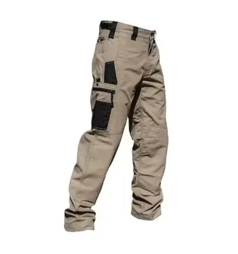 Men’s Multi-Pocket Wear-Resistant  Tactical Cargo Pants Trousers