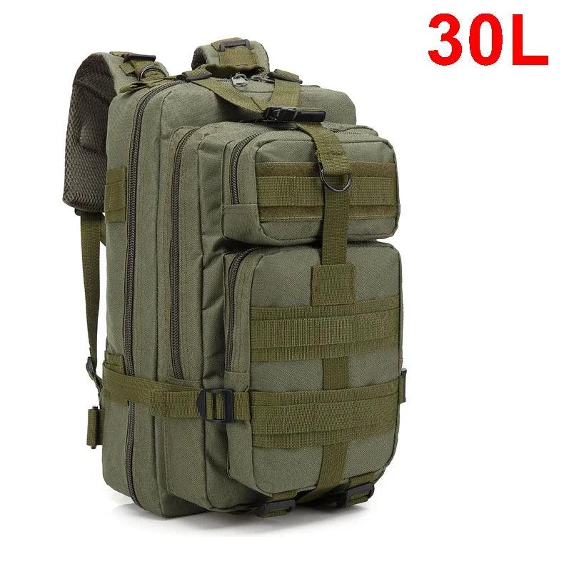 30/50L Tactical Durable Outdoor Assault Hiking, Trekking & Hunting Backpack - JVMCL