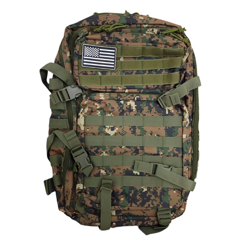 Outdoor Tactical Backpack - Ultimate Sports, Travel, Hiking, and Mountaineering Gear (45L) - JVMCL