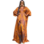 African Maxi Women Dress –Elegant Dashiki & Ankara-Inspired Traditional Clothing - JVMCL