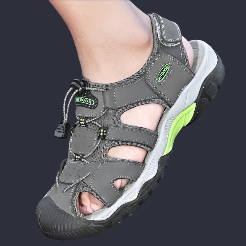 Classic Fashion Breathable Casual Men Outdoor Non-slip Flat Wading Sandals Shoes - JVMCL