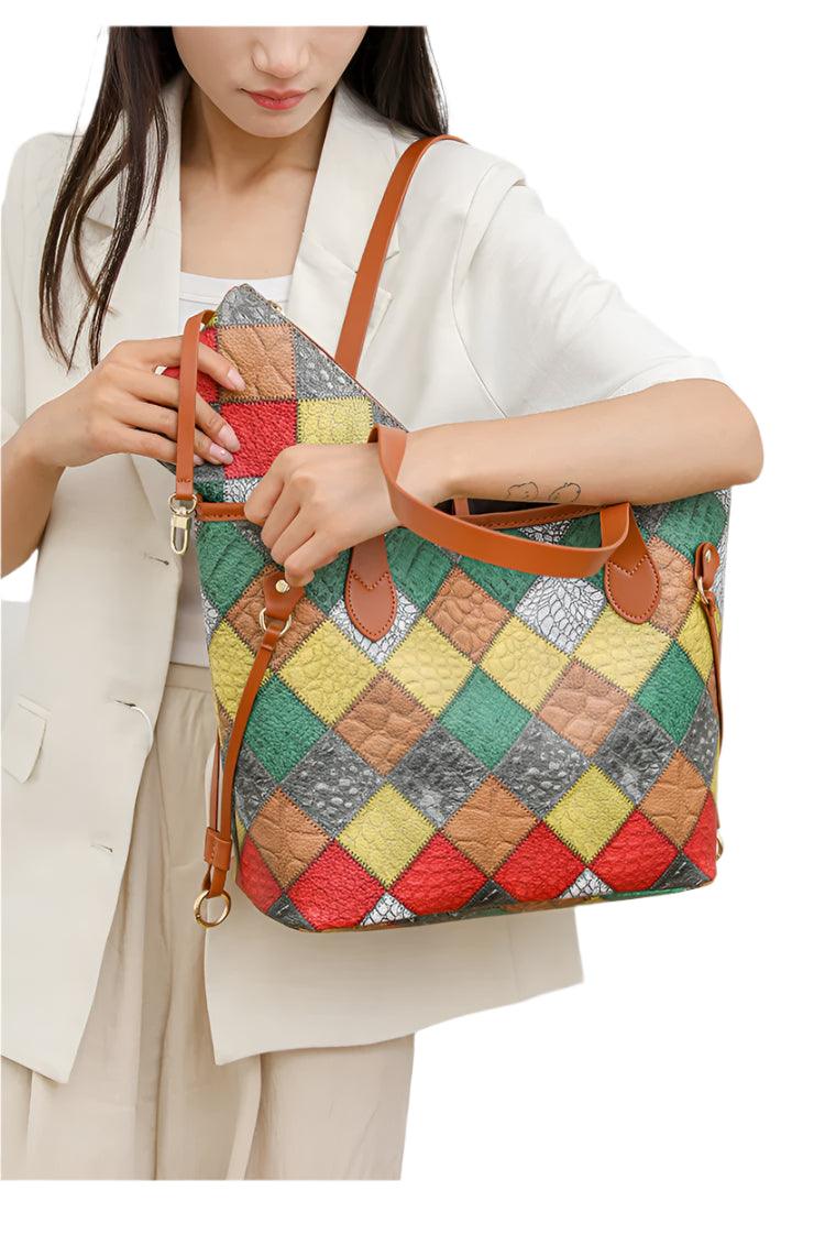 Two-in-One Korean Trendy Large-Capacity Tote – Effortless Style & Practicality - JVMCL